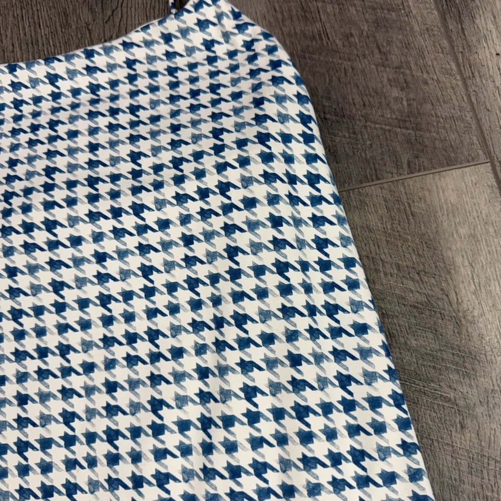 Z Supply Blue Houndstooth Dress - Picture 4 of 14